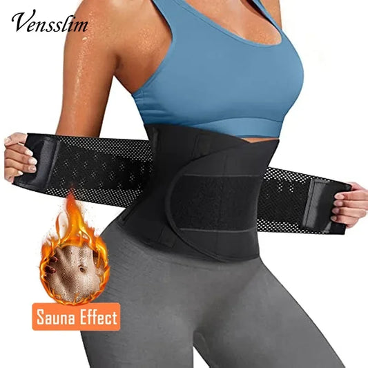 Women’s Sauna Sweat Waist Trainer – Ultimate Slimming & Fat Burner Belt