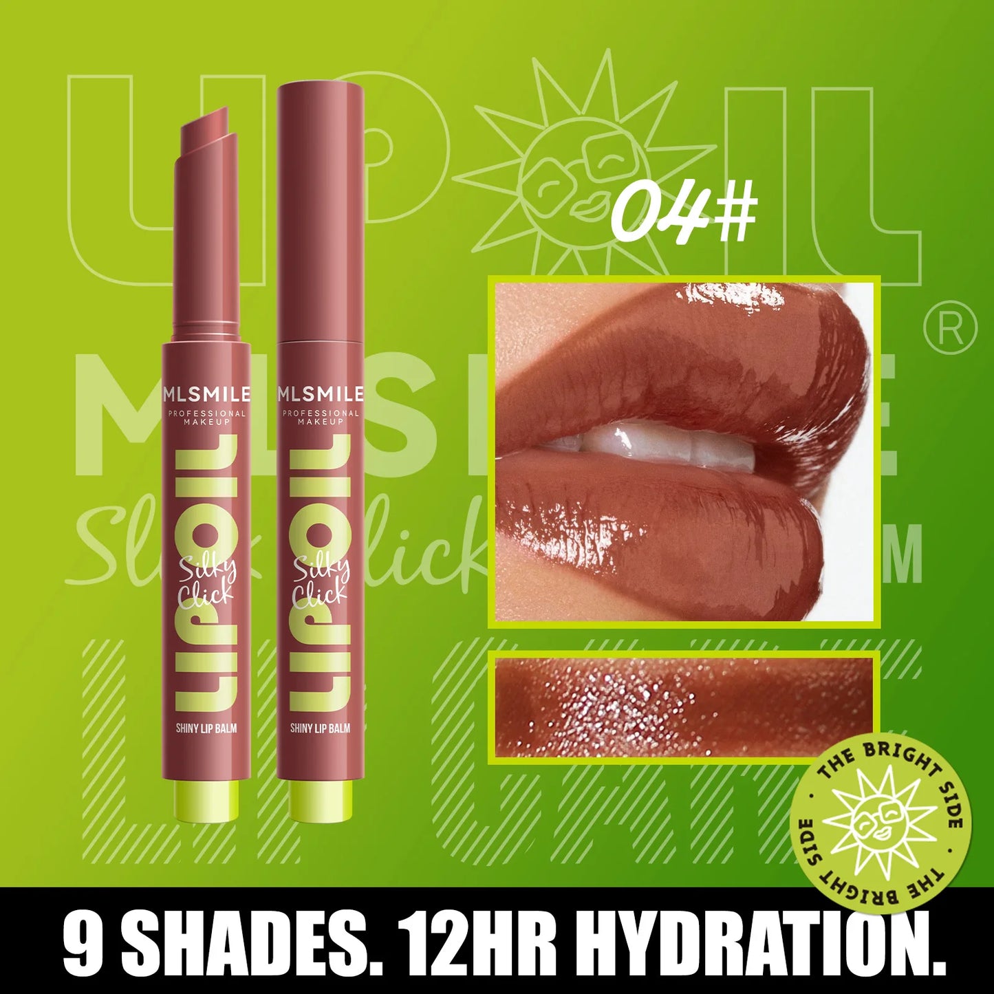 MLSMILE Silky Click Lip Gloss β High-Shine, Hydrating & Long-Lasting Glow