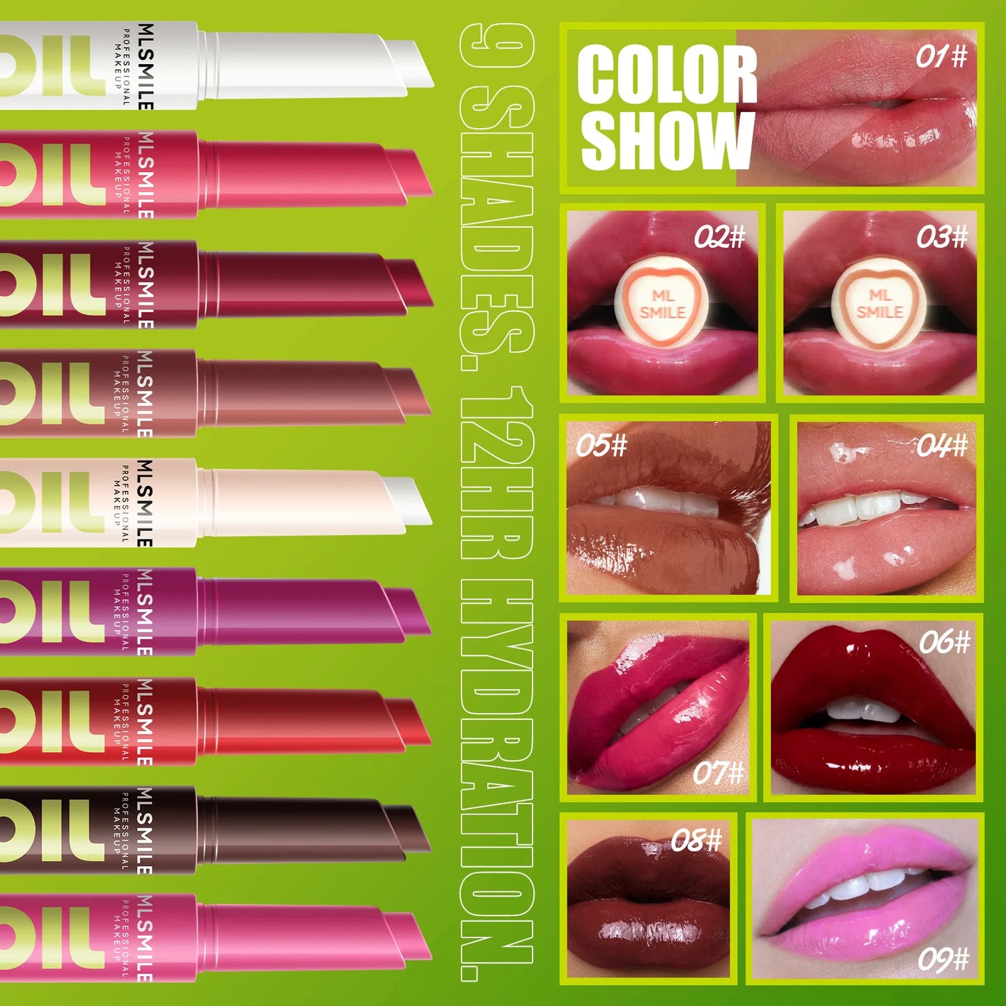 MLSMILE Silky Click Lip Gloss β High-Shine, Hydrating & Long-Lasting Glow