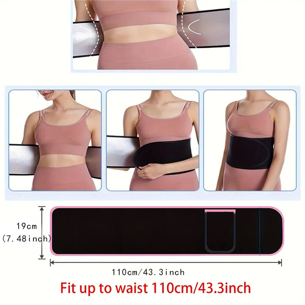 Slimming Waist Trainer – Compression Belt for Fitness