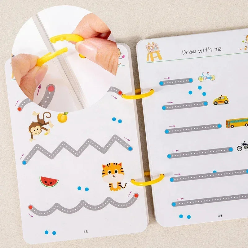 Magical Tracing Workbook – Reusable Handwriting Practice Copybook for Kids