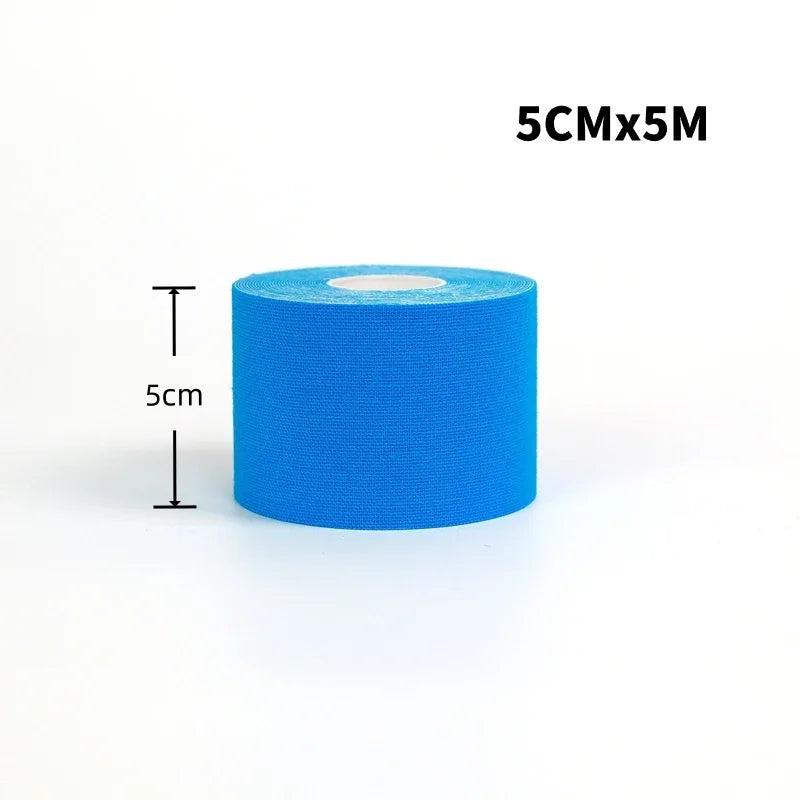 Kinesiology Sports Tape – Elastic Muscle Support for Pain Relief & Recovery