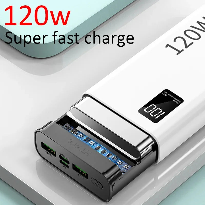 Xiaomi 120W 50000mAh Power Bank – Ultra Fast Charging for All Devices