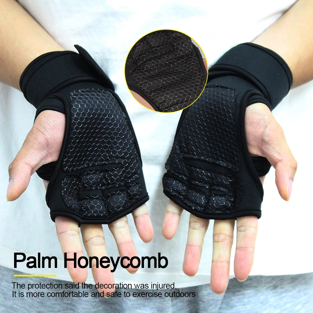 Pro Fitness Weightlifting Gym Gloves – Grip, Comfort & Protection for Workouts