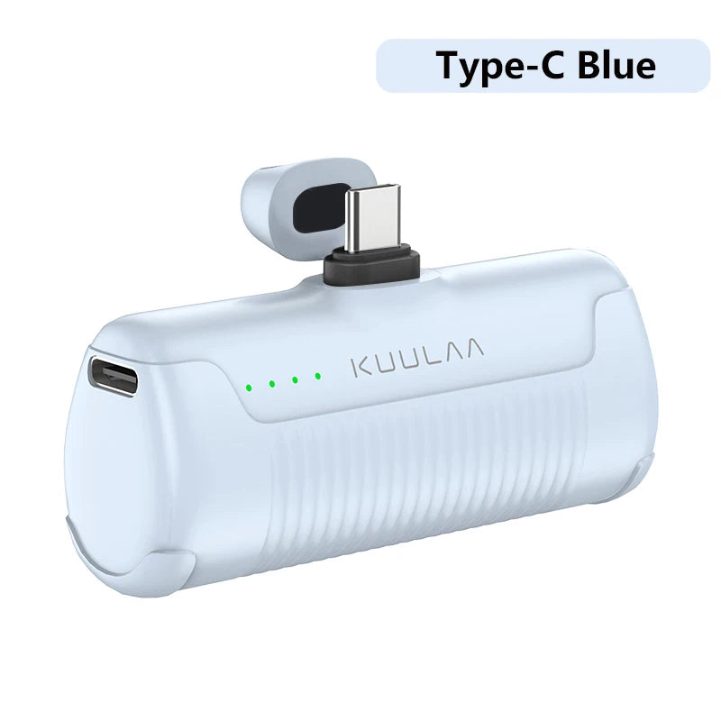 Portable Mini Power Bank 4500mAh – Compact Charger for iPhone 16 15 14 13 Pro Max & Android