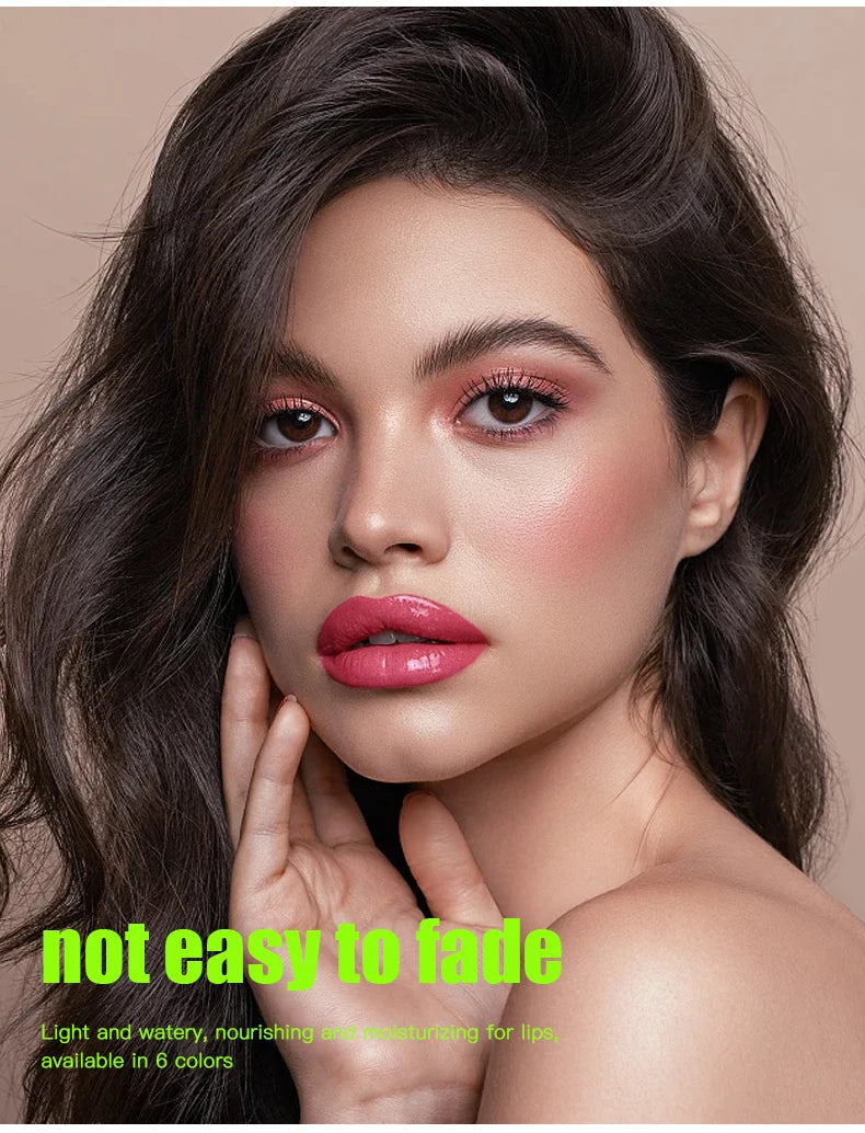 β¨ 6-Tone Moisturizing Luminous Lip Gloss β Hydrating & Natural Lip Enhancer
