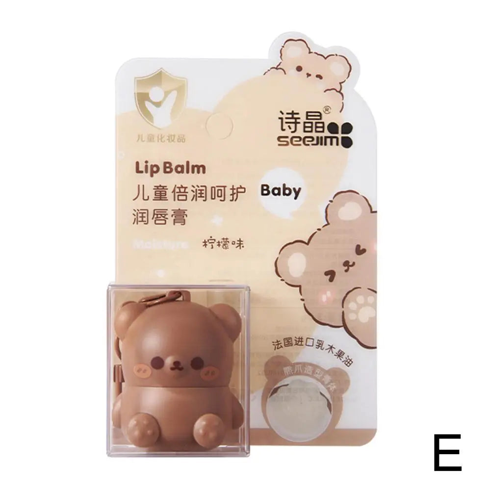 π» Cute Little Bear Fruity Lip Balm β Moisturizing & Nourishing for Kids! ππ