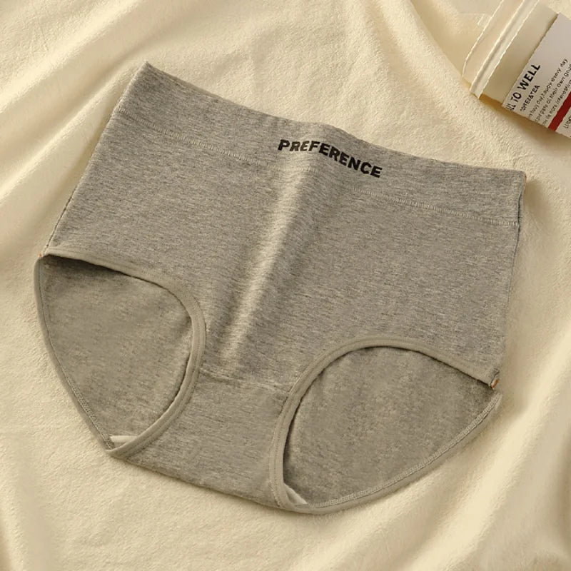 3PCS Set Women's High-Waist Cotton Panty – Soft, Breathable & Comfortable Underwear