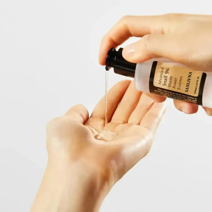 🐌 Snail Mucin 96% Essence – Hydrate, Repair & Brighten Skin! ✨