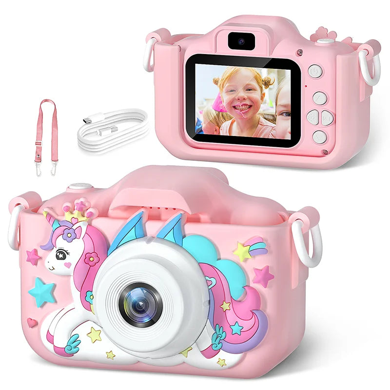 Children’s 1080P HD Camera – Fun Digital Video Camera Toy for Boys & Girls