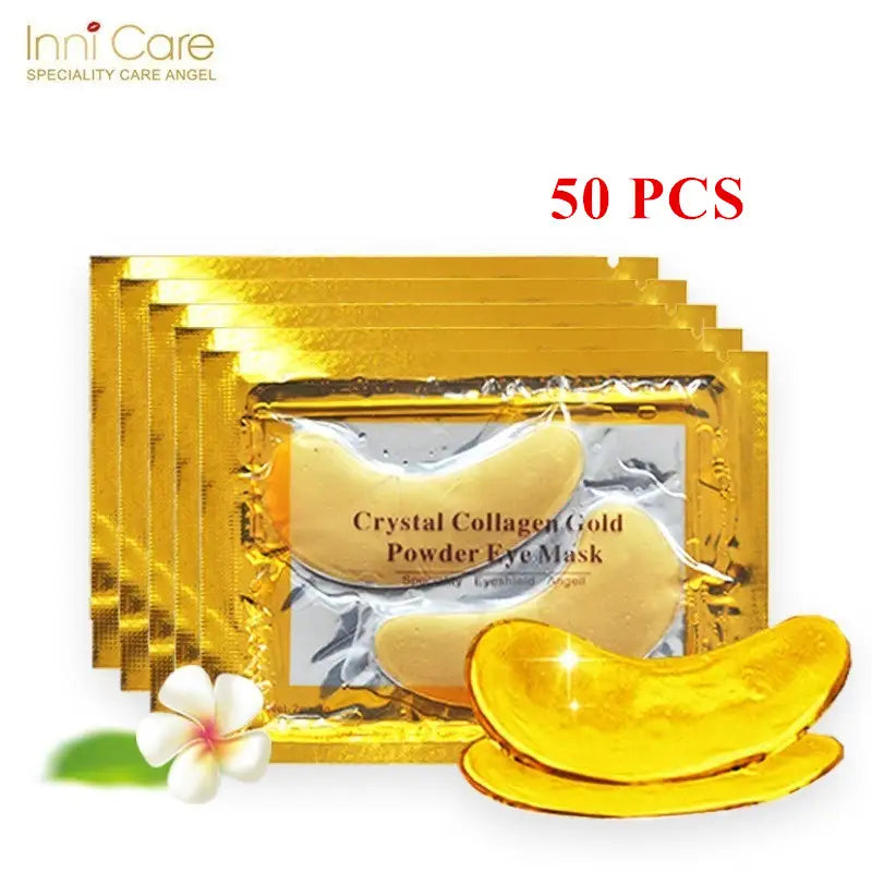 Crystal Collagen Gold Eye Mask 50/60/80/100 PCS
