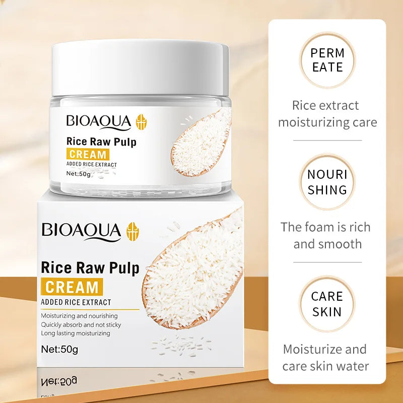 BIOAQUA White Rice Moisturizing Face Cream