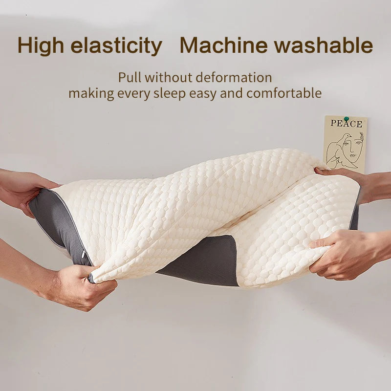 Orthopedic Cervical Neck Pillow – Sleep Support & Cervical Protection with Soybean Fiber