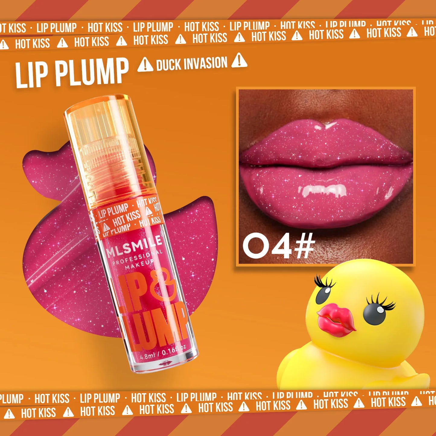 Duck Lip Plump Gloss Oil  – Hydrating, Shiny & Long-Lasting