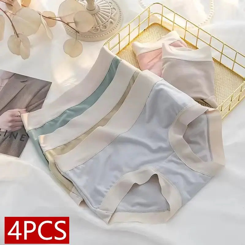 4PCS Set Seamless Modal Panty – Ultra-Soft & Comfortable Women's Underwear