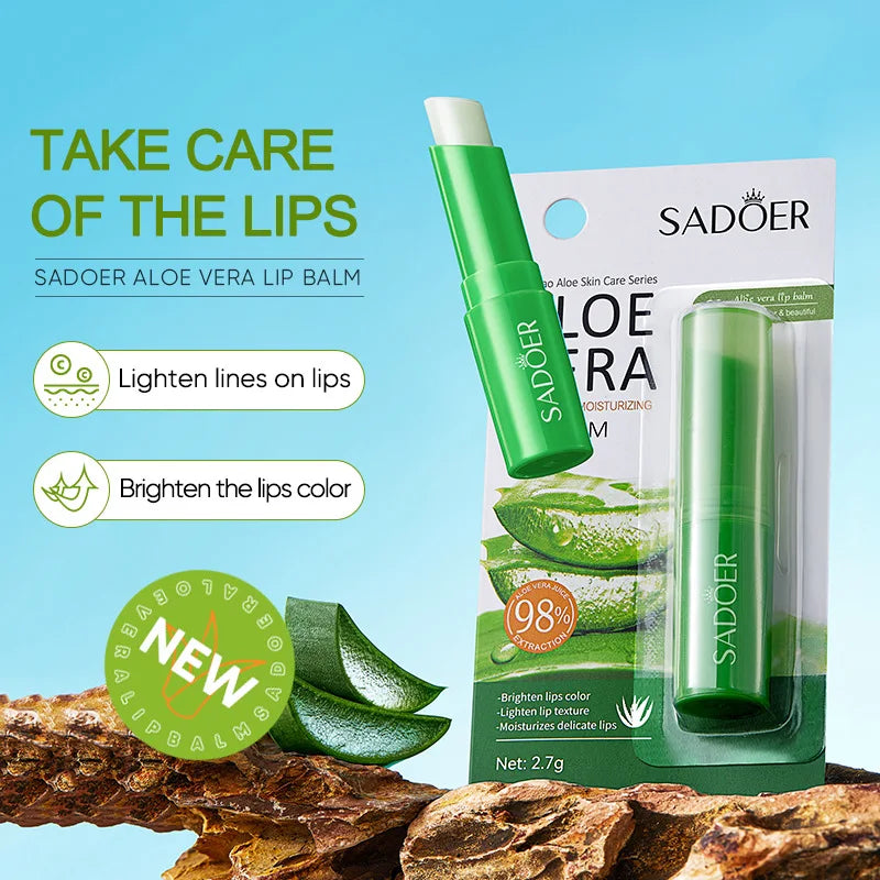 Aloe Vera Lip Balm – Deeply Hydrating & Soothing