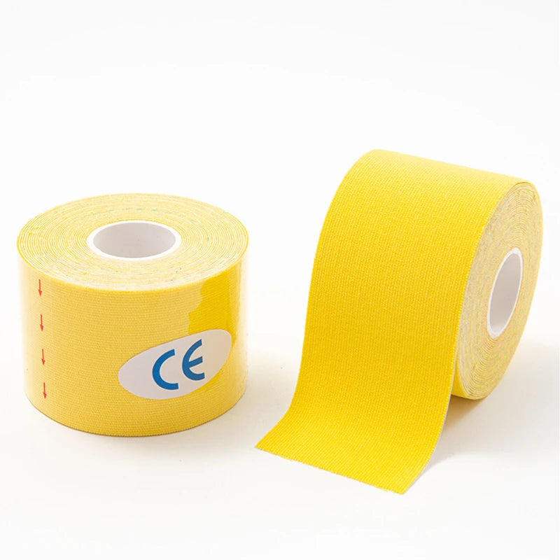 Kinesiology Sports Tape – Elastic Muscle Support for Pain Relief & Recovery
