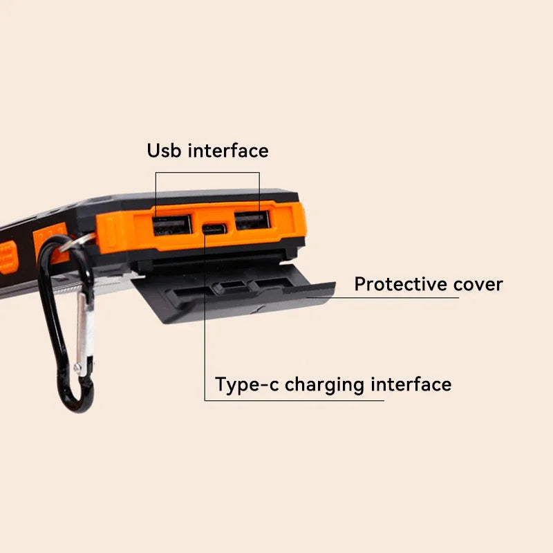 Xiaomi 200000mAh Solar Power Bank – Ultra High Capacity Fast Charging for iOS & Android