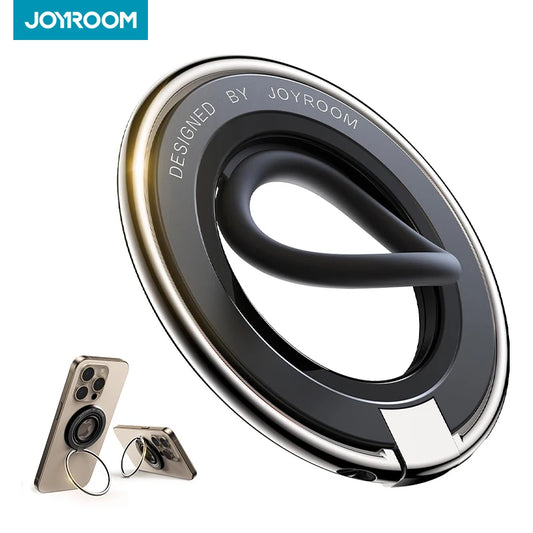 MagSafe Silicone Phone Ring Grip & Kickstand – Magnetic Holder for 4.7-7" Phones
