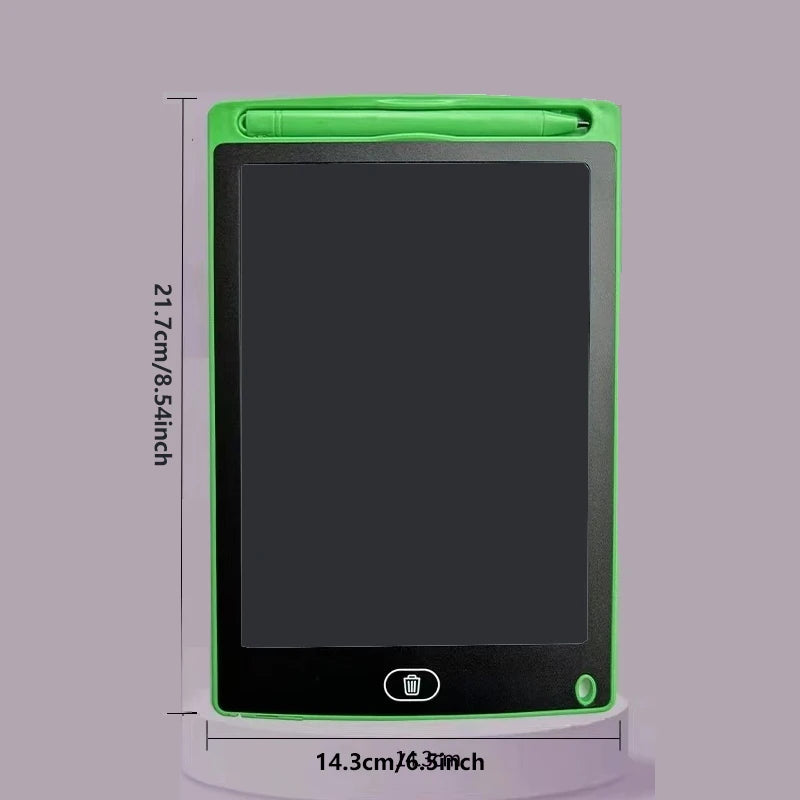 Kids LCD Drawing Tablet – 6.5/8.5/10/12 Inch Rechargeable Erasable Board with Stylus