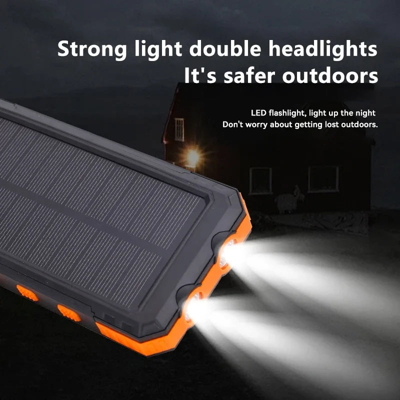 Xiaomi 200000mAh Solar Power Bank – Ultra High Capacity Fast Charging for iOS & Android