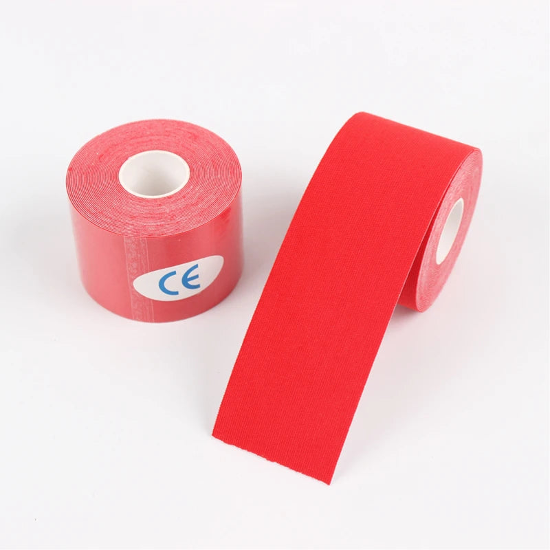 Kinesiology Sports Tape – Elastic Muscle Support for Pain Relief & Recovery