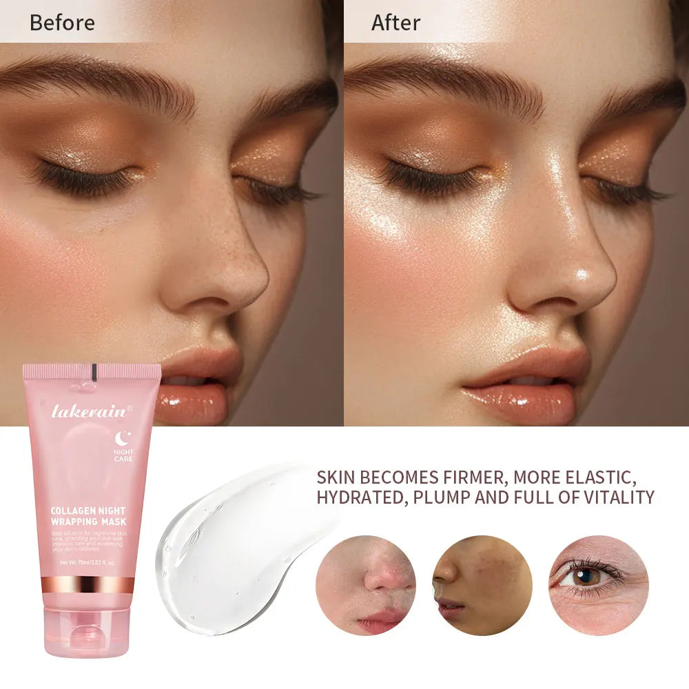 Night Collagen Wrapping Mask – Wake Up to Radiant, Glowing Skin!