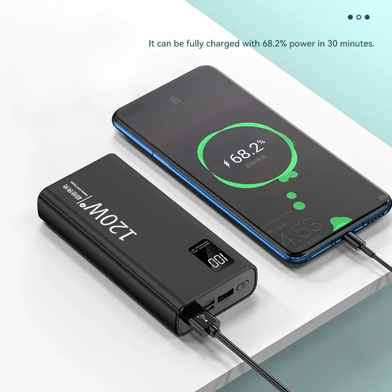 Xiaomi 120W 50000mAh Power Bank – Ultra Fast Charging for All Devices