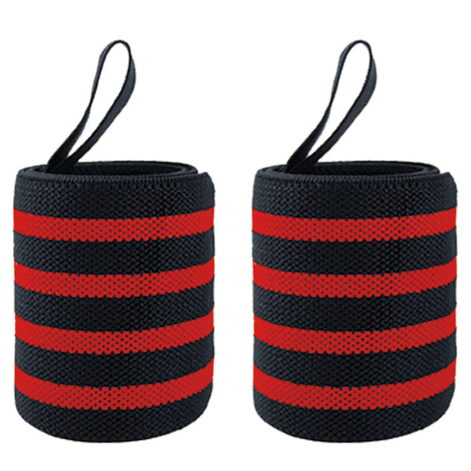 1 Pair Premium Wrist Support Brace Wraps – Extra Strength for Weightlifting & Gym Training