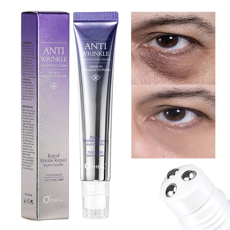 O'CHEAL Anti-Aging Eye Cream Roller – Reduce Dark Circles, Wrinkle & Eye Bags Instantly