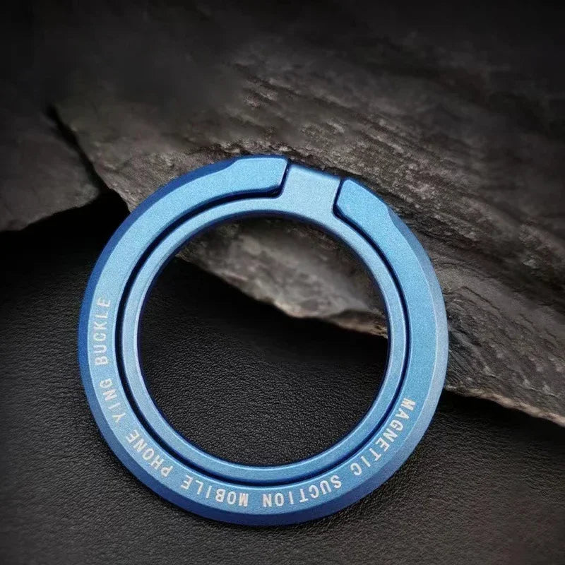 MagSafe Magnetic Ring Stand – Foldable, Removable & Secure Grip for iPhone