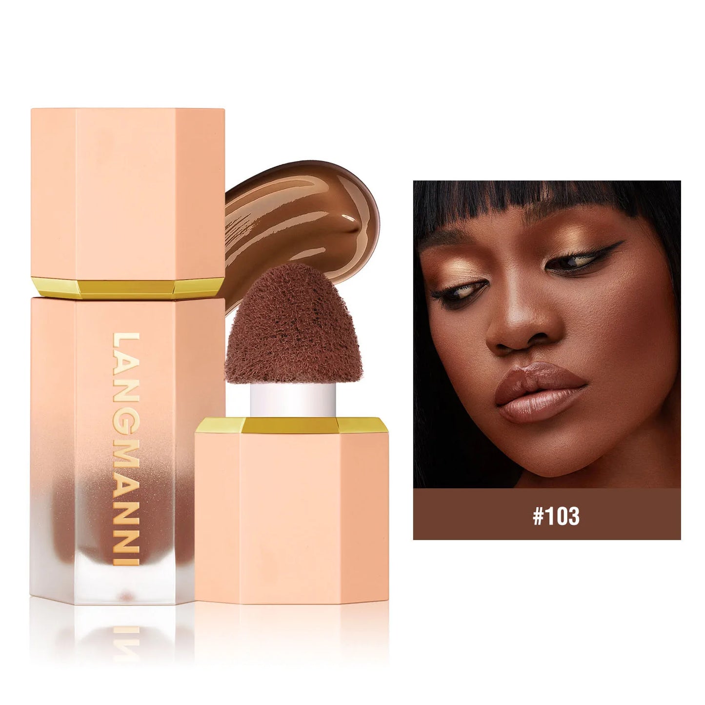 Three-Color Liquid Face Contouring Concealer