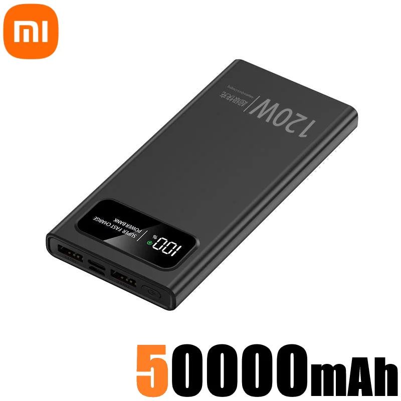 Xiaomi 200000mAh 120W Super Fast Charging Power Bank – Ultra High Capacity Portable Charger
