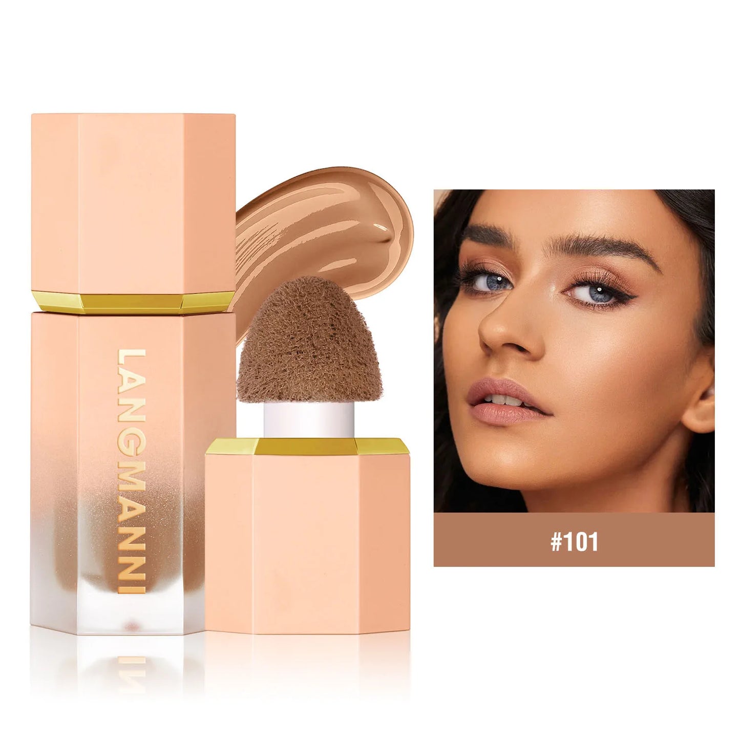 Three-Color Liquid Face Contouring Concealer