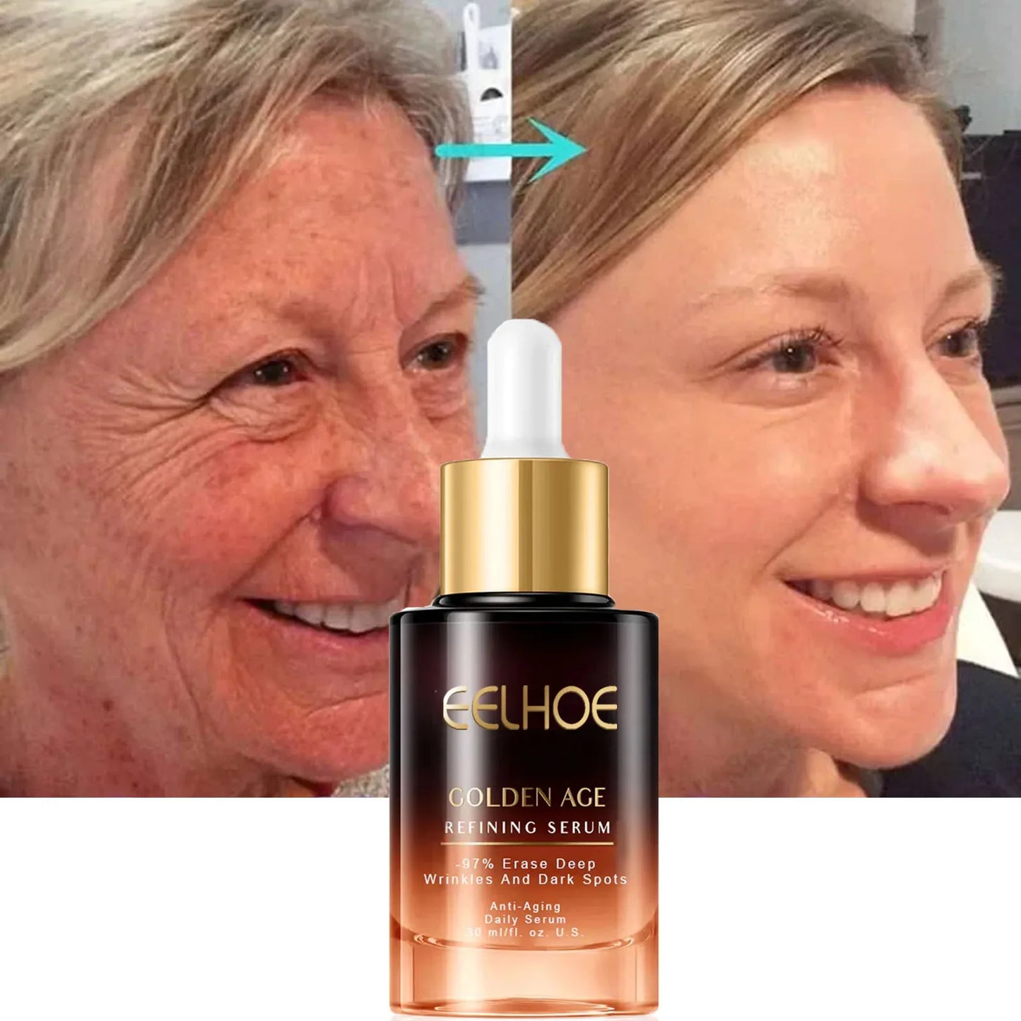 Golden Age Pomegranate & Hyaluronic Acid Wrinkle Removal Serum