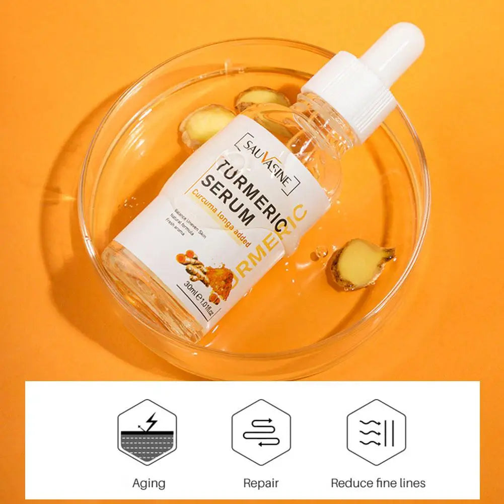 Turmeric Essential Oil Serum – Anti-Dryness & Skin-Glowing Care