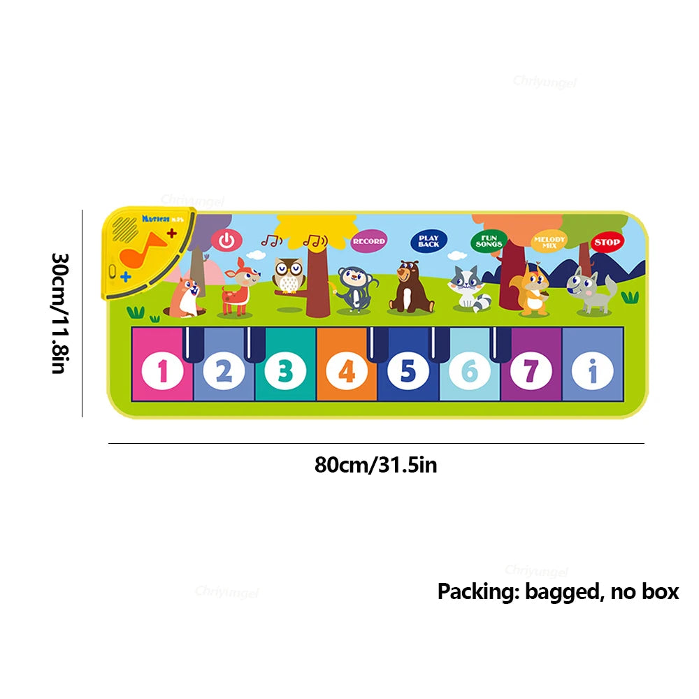 Kids Piano Dance Mat – Musical Keyboard Floor Toy for Toddlers & Babies