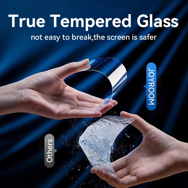 Premium HD Tempered 9D Glass Screen Protector for iPhone 16/15/14/13/12/11 Pro Max - 1/2/3pcs