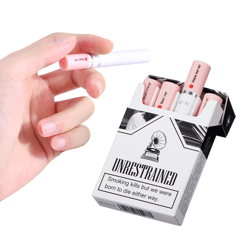 π¬ 4-Piece Cigarette Matte Lipstick Set β Matte, Waterproof & Long-Lasting Lip Tint