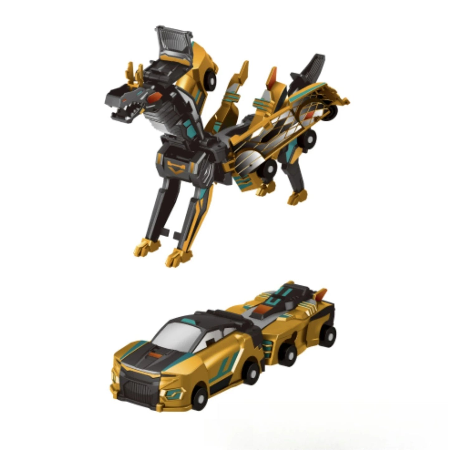 Collision Transforming Dinosaur Car Toy