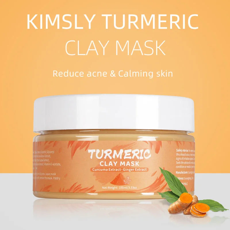 Turmeric, Green Tea, Rose & Avocado Clay Mask β Deep Cleansing & Hydrating Skincare