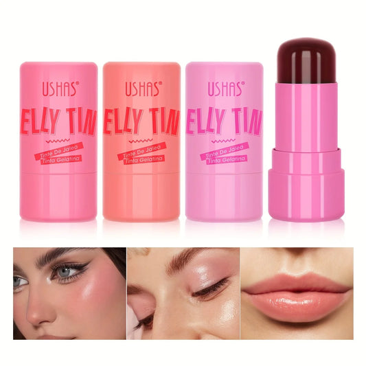 π 3-in-1 Jelly Blush Stick β Blush, Lip Stain & Eyeshadow Magic!