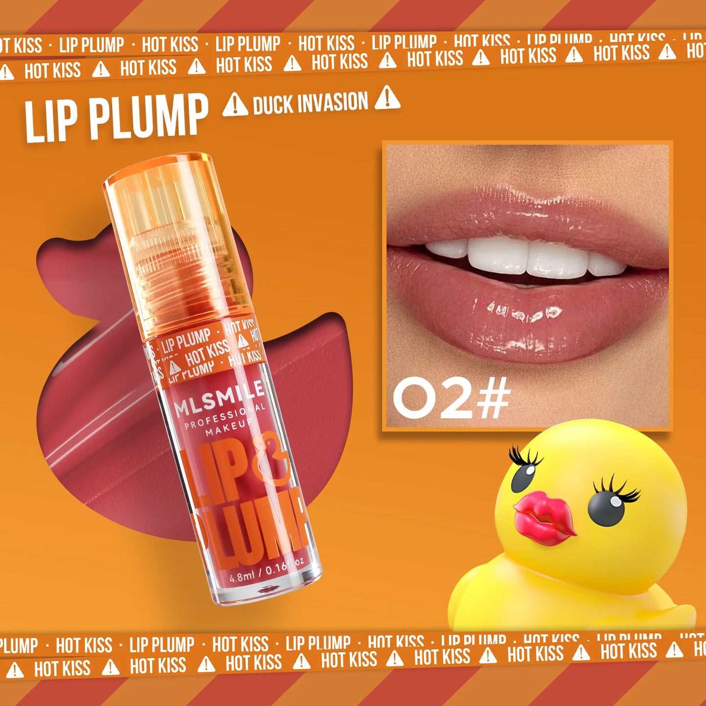 Duck Lip Plump Gloss Oil  – Hydrating, Shiny & Long-Lasting
