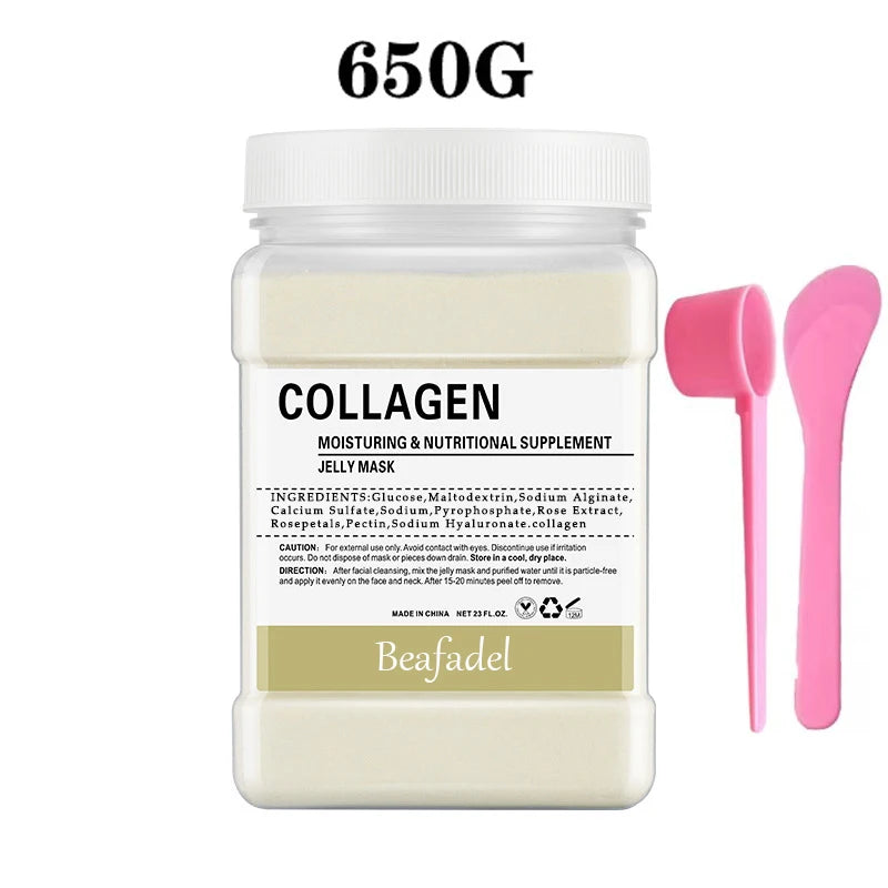 650g Hydro Jelly Mask Powder – Collagen Peel-Off Mask for Deep Hydration & Skin Rejuvenation