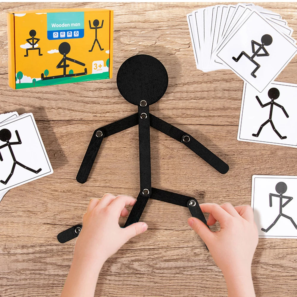 DIY Montessori Puzzle Toy for Kids – Fine Motor Training & Educational Game
