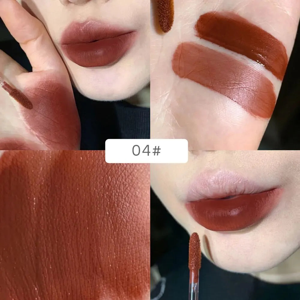 π»π° Bear & Rabbit Matte Lip Glaze β Velvety Smooth, Long-Lasting Color!