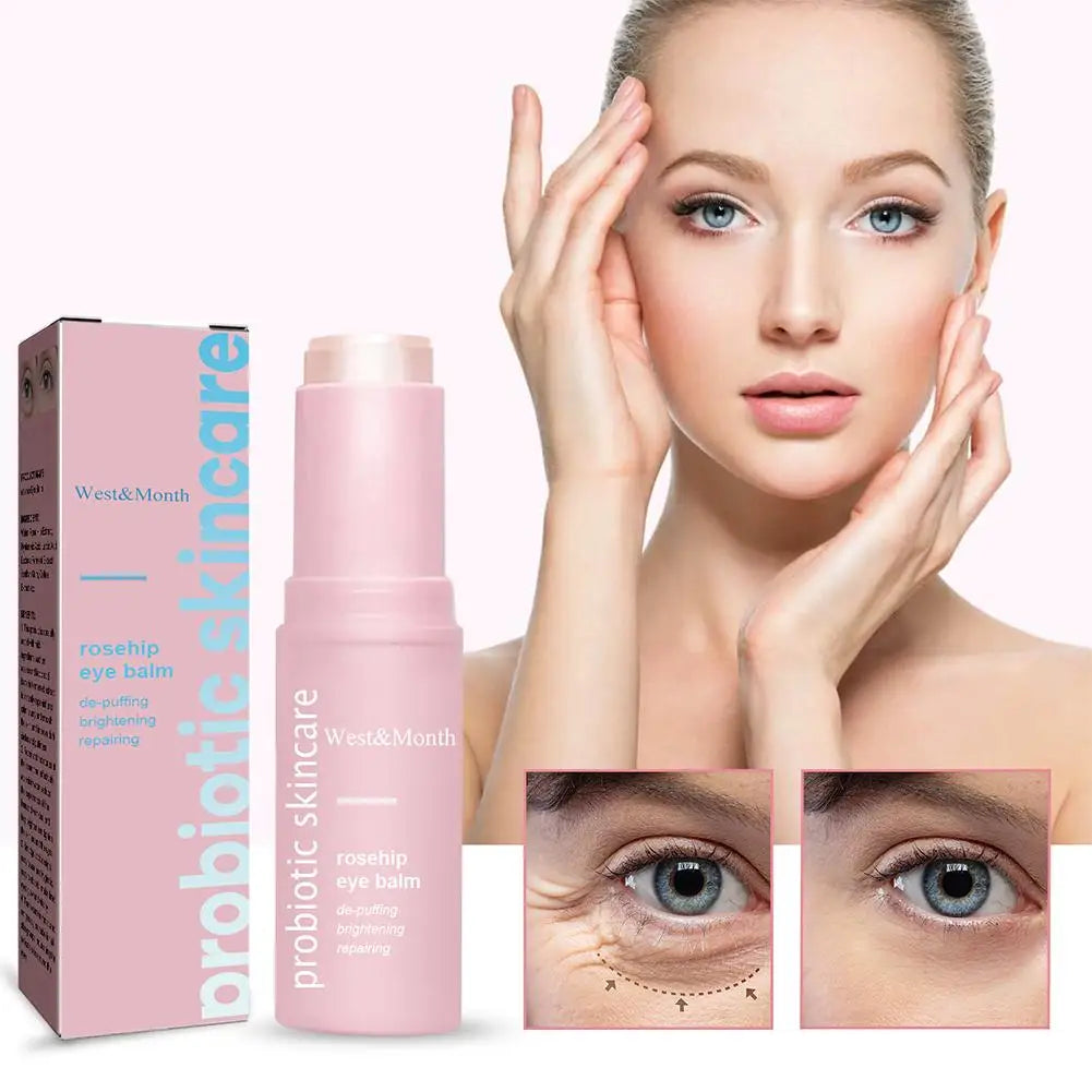 Rosehip Eye Cream Stick – Dark Circle Remover,, Eye Bag Remover, Lift, Moisturize & Brighten Eyes