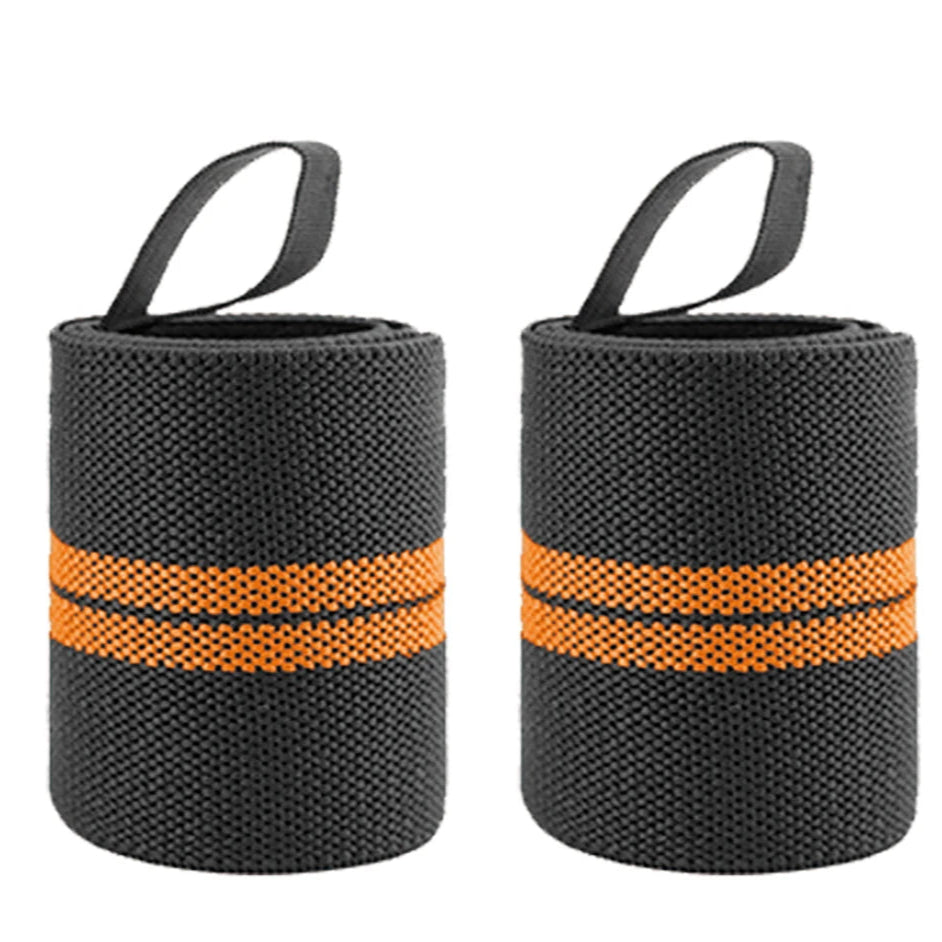 1 Pair Premium Wrist Support Brace Wraps – Extra Strength for Weightlifting & Gym Training