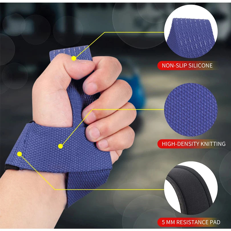 Weightlifting Wrist Straps 1Pair – Ultimate Support for Powerlifting & CrossFit