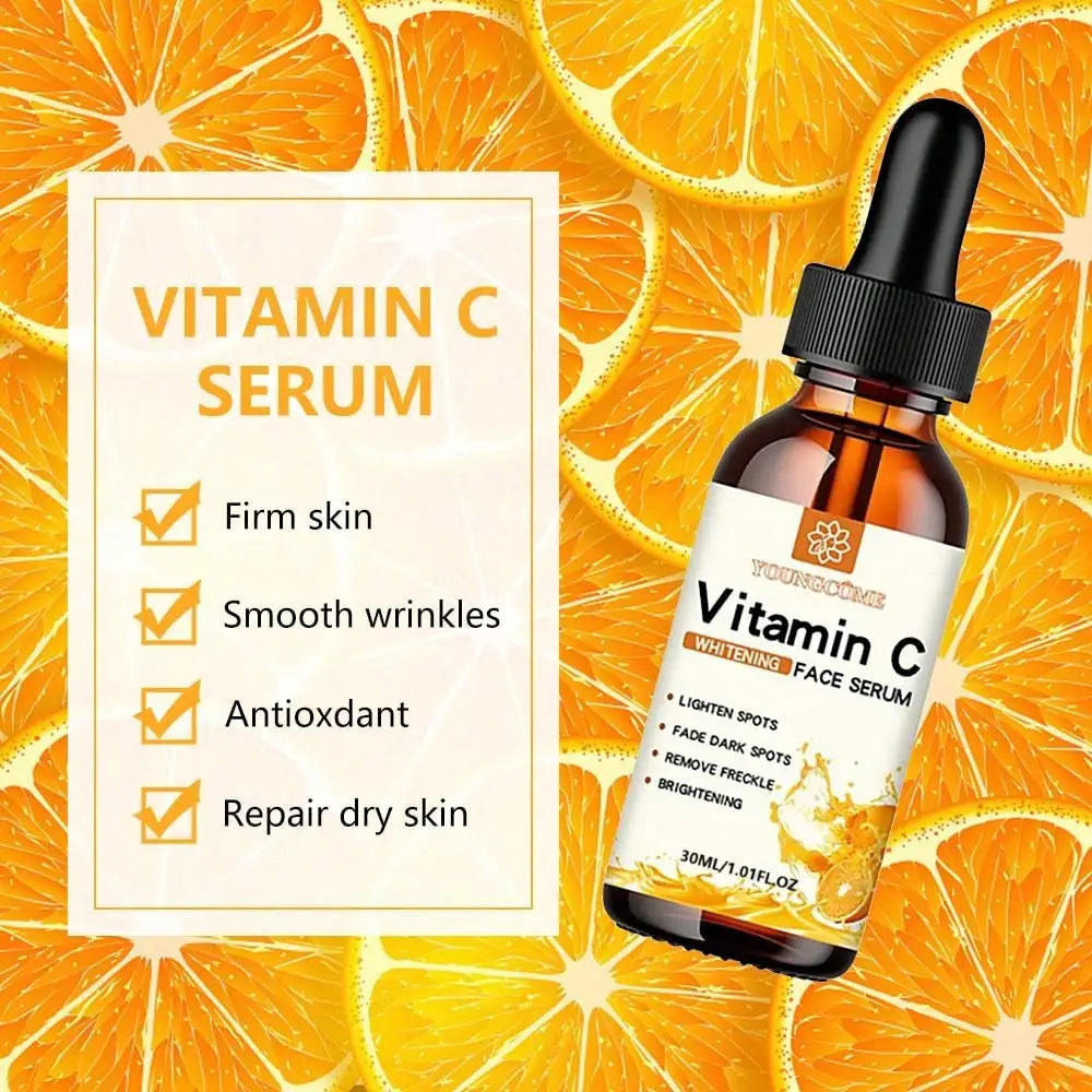 Vitamin C Face Brightening Serum – Hydrating & Fade Dark Spots Naturally